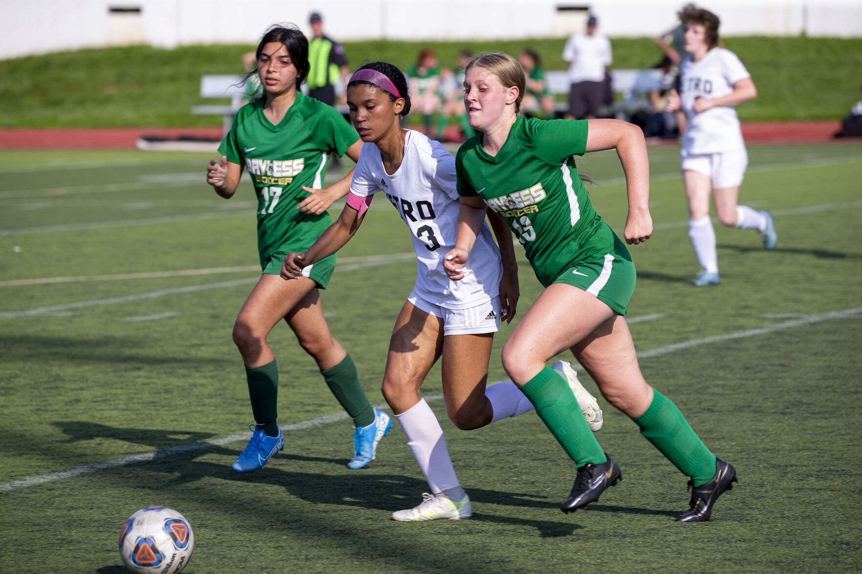 Metro girls soccer plays Bayless